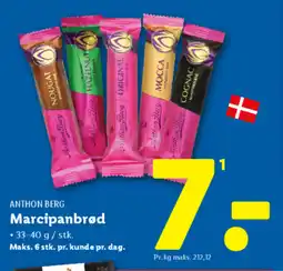 Lidl ANTHON BERG Marcipanbrød tilbud