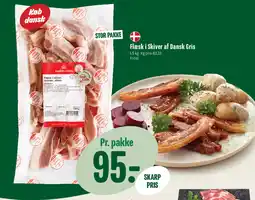 Min Købmand Flæsk i Skiver af Dansk Gris tilbud