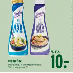 Min Købmand Cremefine tilbud