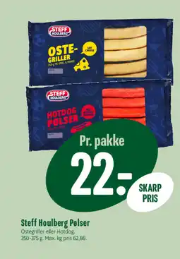 Min Købmand STEFF HOULBERG Pølser tilbud