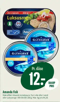 Min Købmand Amanda Fisk tilbud