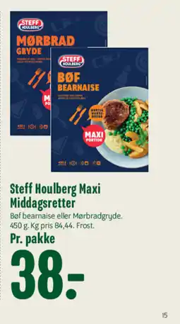 Min Købmand STEFF HOULBERG Maxi Middagsretter tilbud