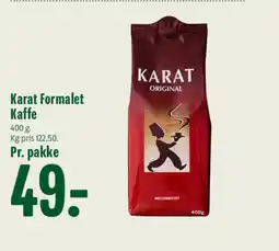Min Købmand Karat Formalet Kaffe tilbud