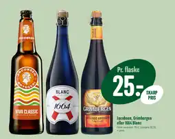 Min Købmand Jacobsen, Grimbergen eller 1664 Blanc tilbud