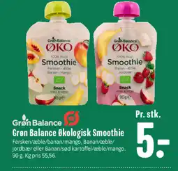 Min Købmand Grøn Balance Økologisk Smoothie tilbud