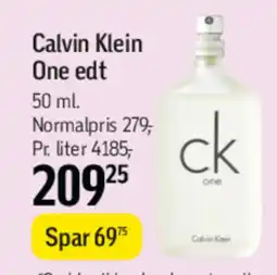 Føtex Calvin Klein One edt tilbud