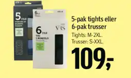 Føtex Tights eller trusser tilbud