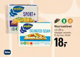 Føtex Wasa knækbrød tilbud