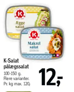 Føtex K-Salat pålægssalat tilbud