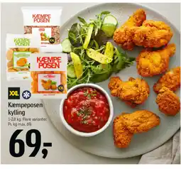 Føtex Kæmpeposen kylling tilbud