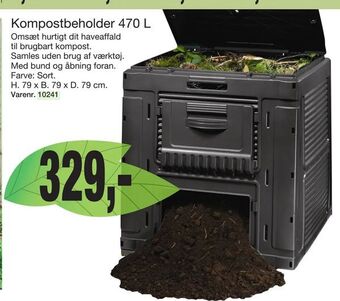 Harald Nyborg Kompostbeholder 470 L tilbud