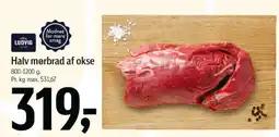 Føtex Halv mørbrad af okse tilbud