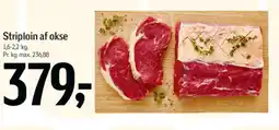 Føtex Striploin af okse tilbud