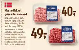 Føtex MesterHakket grise eller oksekød tilbud