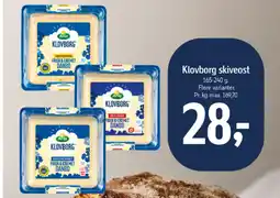 Føtex Klovborg skiveost tilbud