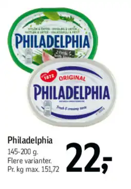 Føtex PHILADELPHIA tilbud