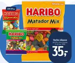 Føtex HARIBO slikpose tilbud