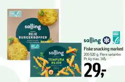 Føtex Salling Fiske snacking marked tilbud