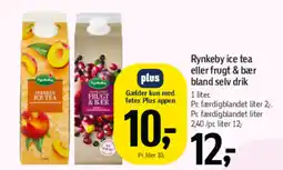Føtex Rynkeby ice tea eller frugt & bær bland selv drik tilbud