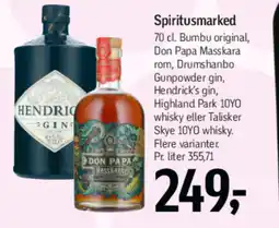 Føtex Spiritusmarked tilbud