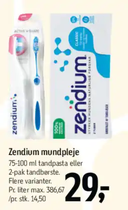 Føtex Zendium mundpleje tilbud