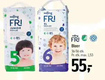 Føtex Salling Fri Bleer tilbud