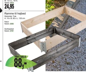 Harald Nyborg Ramme til højbed tilbud