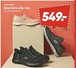 Bilka Skechers slip-ins, DKK 549 tilbud