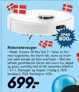 Bilka Robotstøvsuger, DKK 699 tilbud