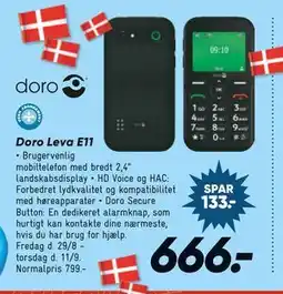 Bilka Doro Leva E11, DKK 666 tilbud
