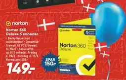 Bilka Norton 360 Deluxe 5 enheder, DKK 149 tilbud