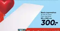 Bilka Basis topmadras, DKK 300 tilbud