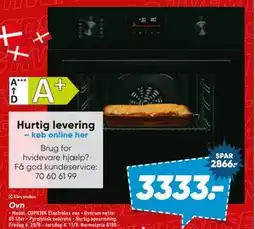 Bilka Ovn, DKK 3333 tilbud