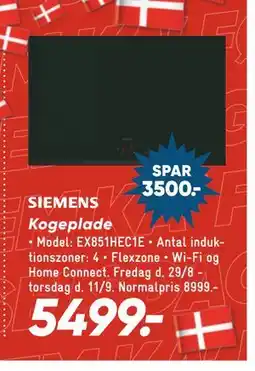 Bilka Kogeplade, DKK 5499 tilbud