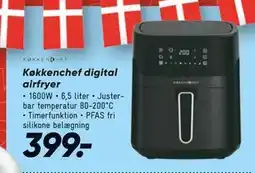 Bilka Køkkenchef digital airfryer, DKK 399 tilbud