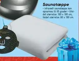 Bilka Sauna tæppe, DKK 499 tilbud