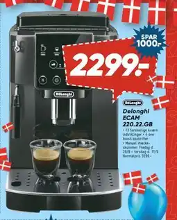 Bilka Delonghi ECAM 220.22.GB, DKK 2299 tilbud