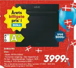 Bilka Ovn, DKK 3999 tilbud