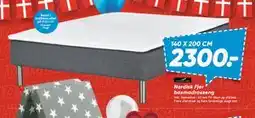 Bilka Nordisk Fjer boxmadrasseng, DKK 2300 tilbud