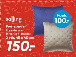 Bilka Pyntepuder, DKK 150 tilbud