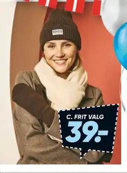 Bilka Hue, luffer eller halstørklæde, DKK 39 tilbud