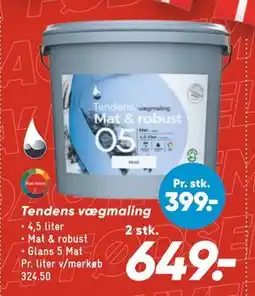 Bilka Tendens vægmaling, DKK 649 tilbud