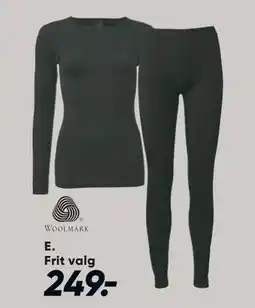 Bilka Uld T-shirt med lange ærmer eller leggings, DKK 249 tilbud