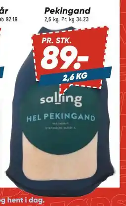 Bilka Pekingand, DKK 89 tilbud