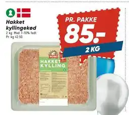 Bilka Hakket kyllingekød, DKK 85 tilbud