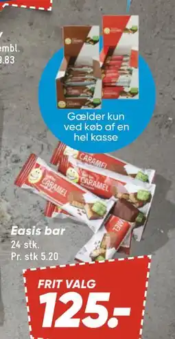 Bilka Easis bar, DKK 125 tilbud