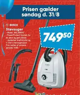 Bilka Støvsuger, DKK 749.5 tilbud