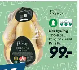 Bilka Hel kylling, DKK 99 tilbud