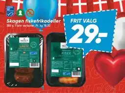 Bilka Skagen fiskefrikadeller, DKK 29 tilbud