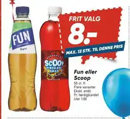 Bilka Fun eller Scoop, DKK 8 tilbud